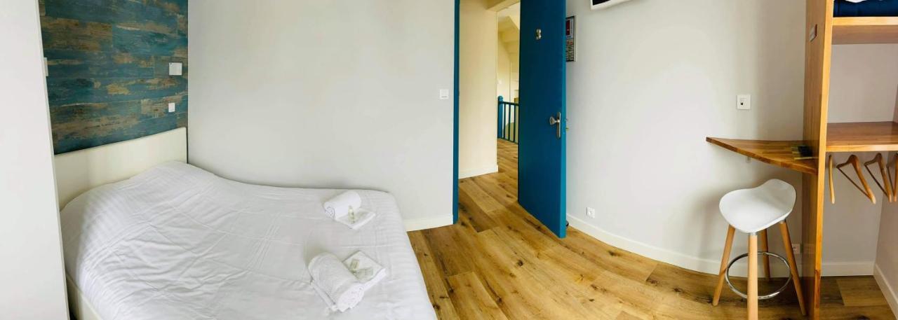 Hotel De La Plage Quinéville Dış mekan fotoğraf