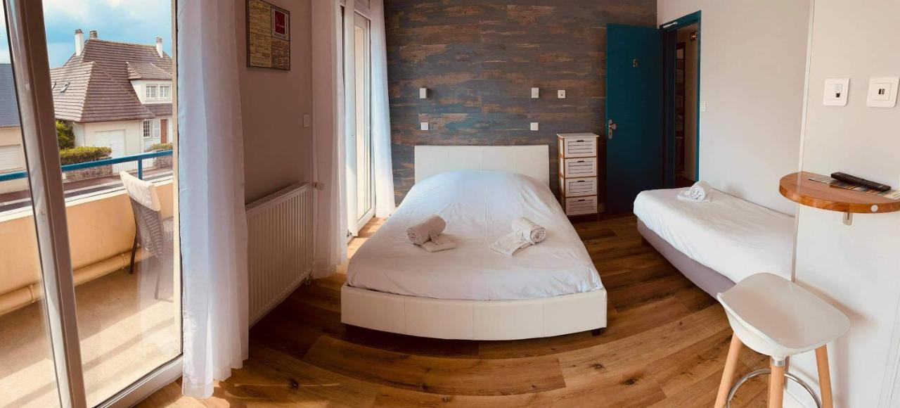Hotel De La Plage Quinéville Dış mekan fotoğraf