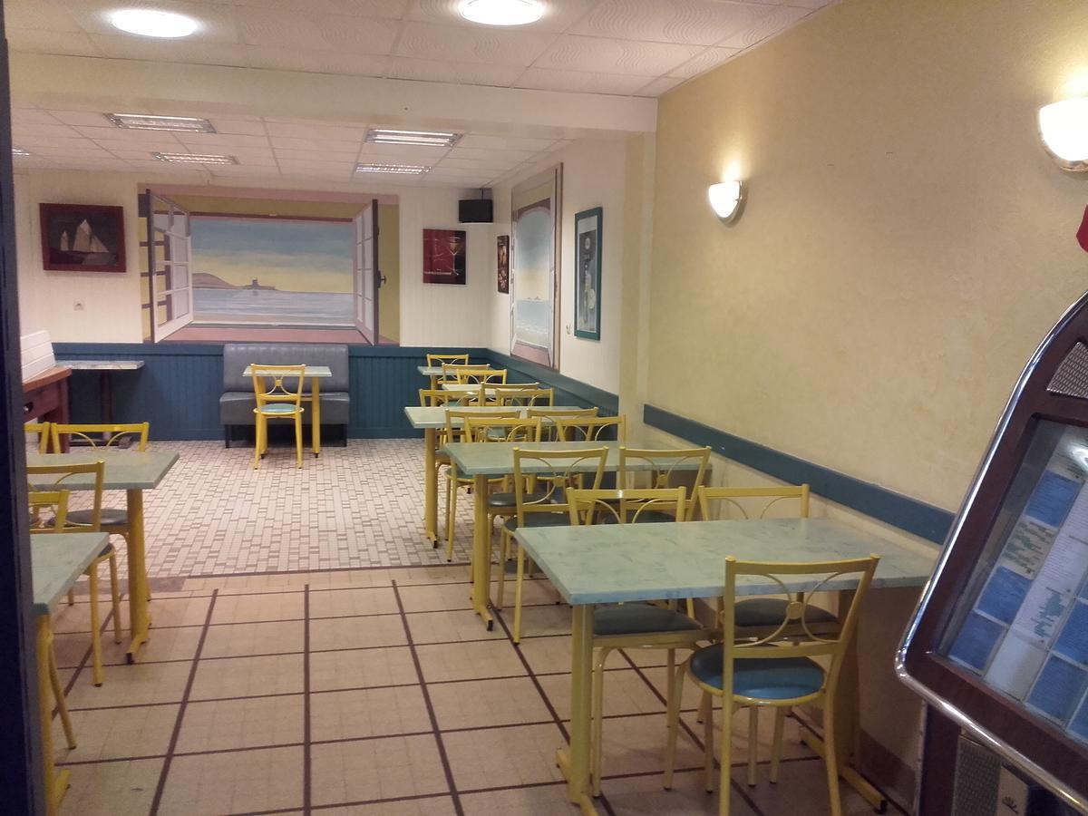 Hotel De La Plage Quinéville Dış mekan fotoğraf